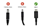 Dell 65W USB-C Type C Laptop AC Adapter Charger
